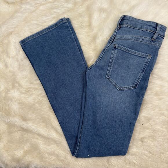 Free People We the Free Carmen Flare Distressed Womens Jeans Size 25 - Picture 12 of 12